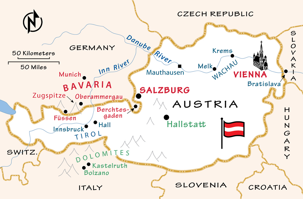 Austria map