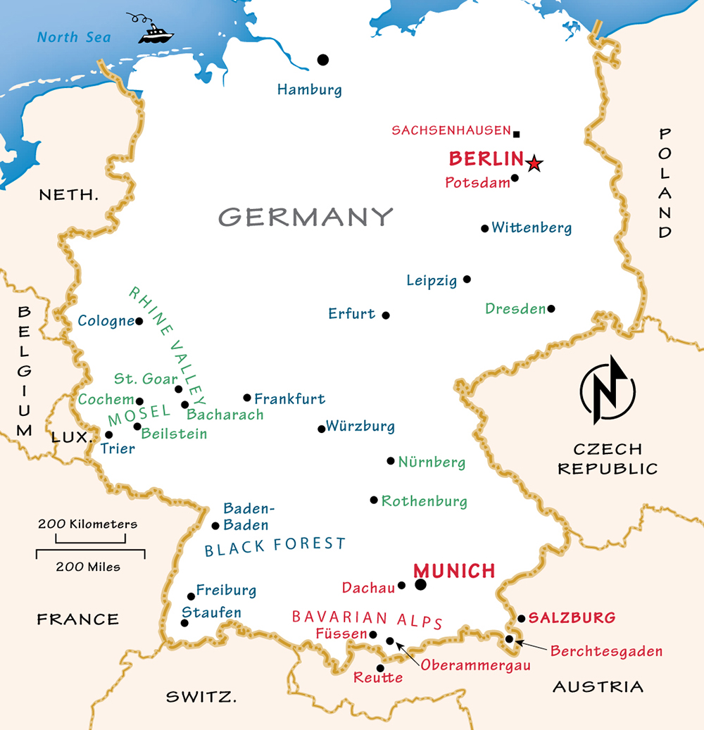Germany map